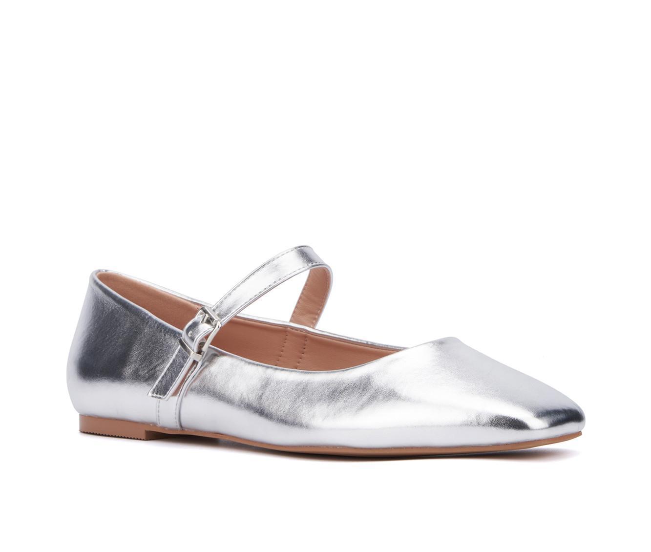 Women's New York and Company Page Mary Jane Flats Product Image