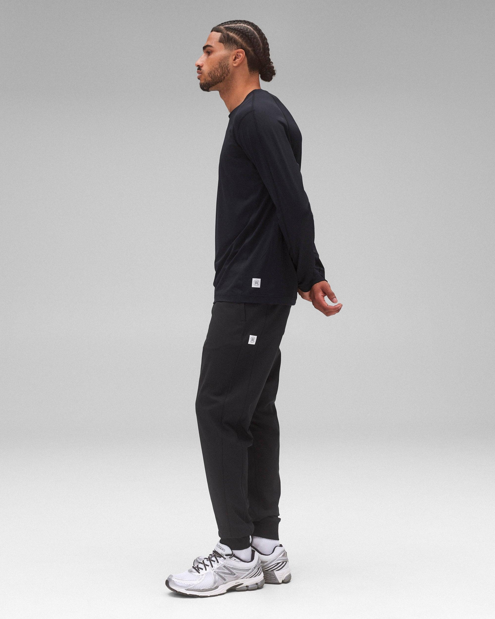 Stretch Warp Knit Coach's Slim Jogger - Vault Male Product Image
