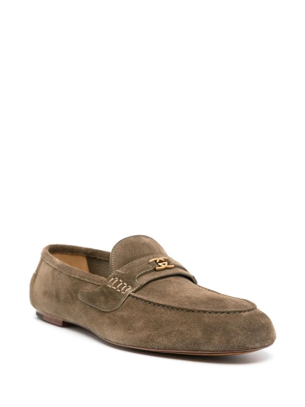 Interlocking G suede loafers Product Image