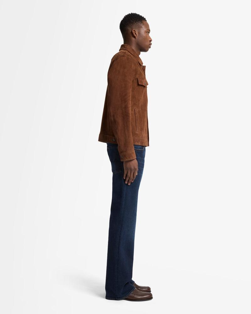 Suede Trucker Jacket Product Image