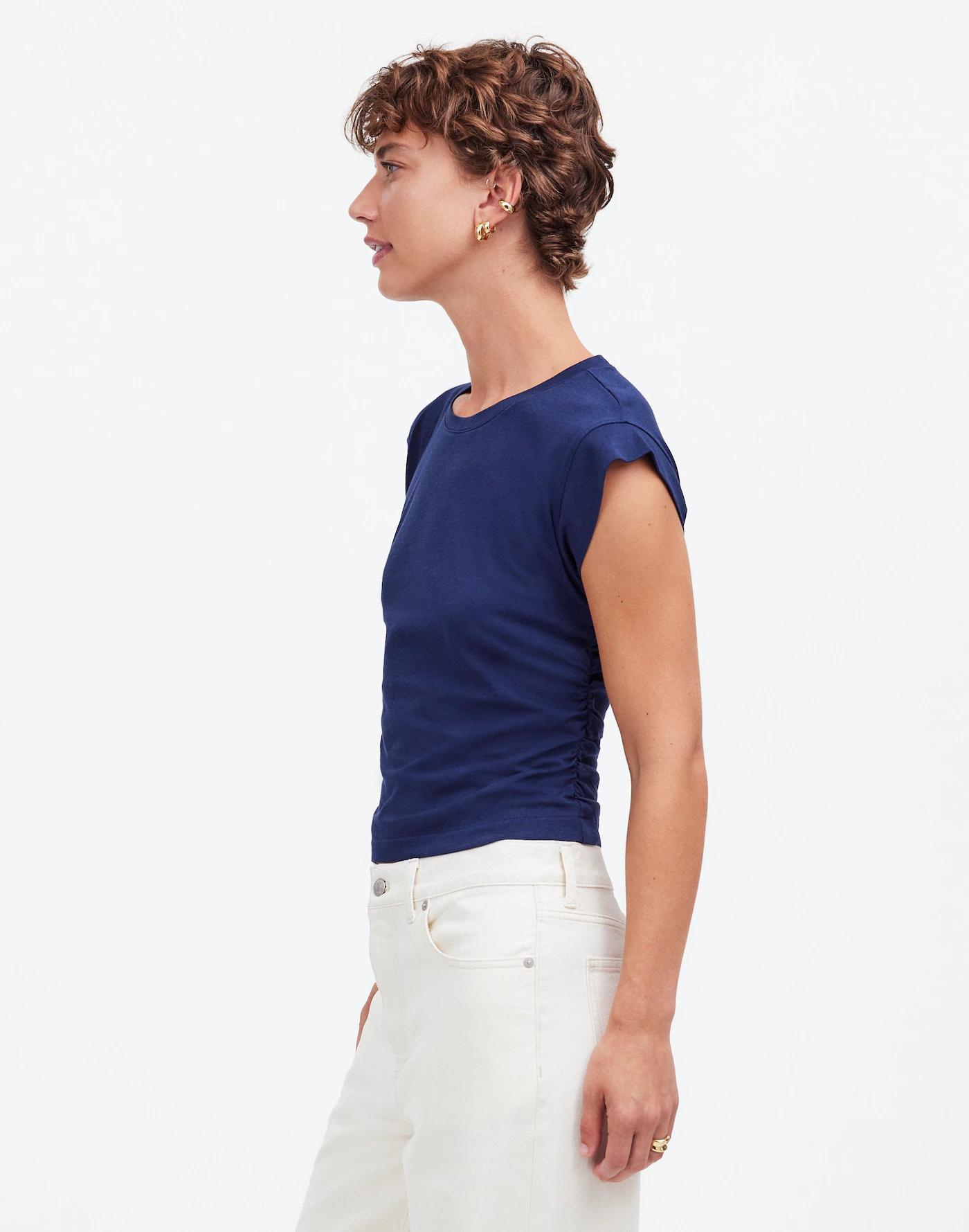 Side-Cinch Muscle Tee Product Image