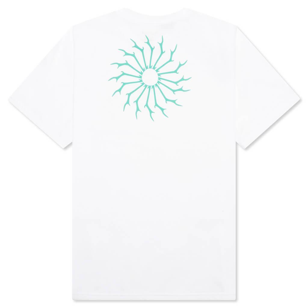 Round Pocket S/S Tee - White Male Product Image