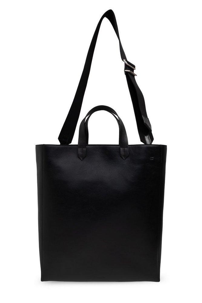 JIL SANDER Large Tote Bag In Black Product Image