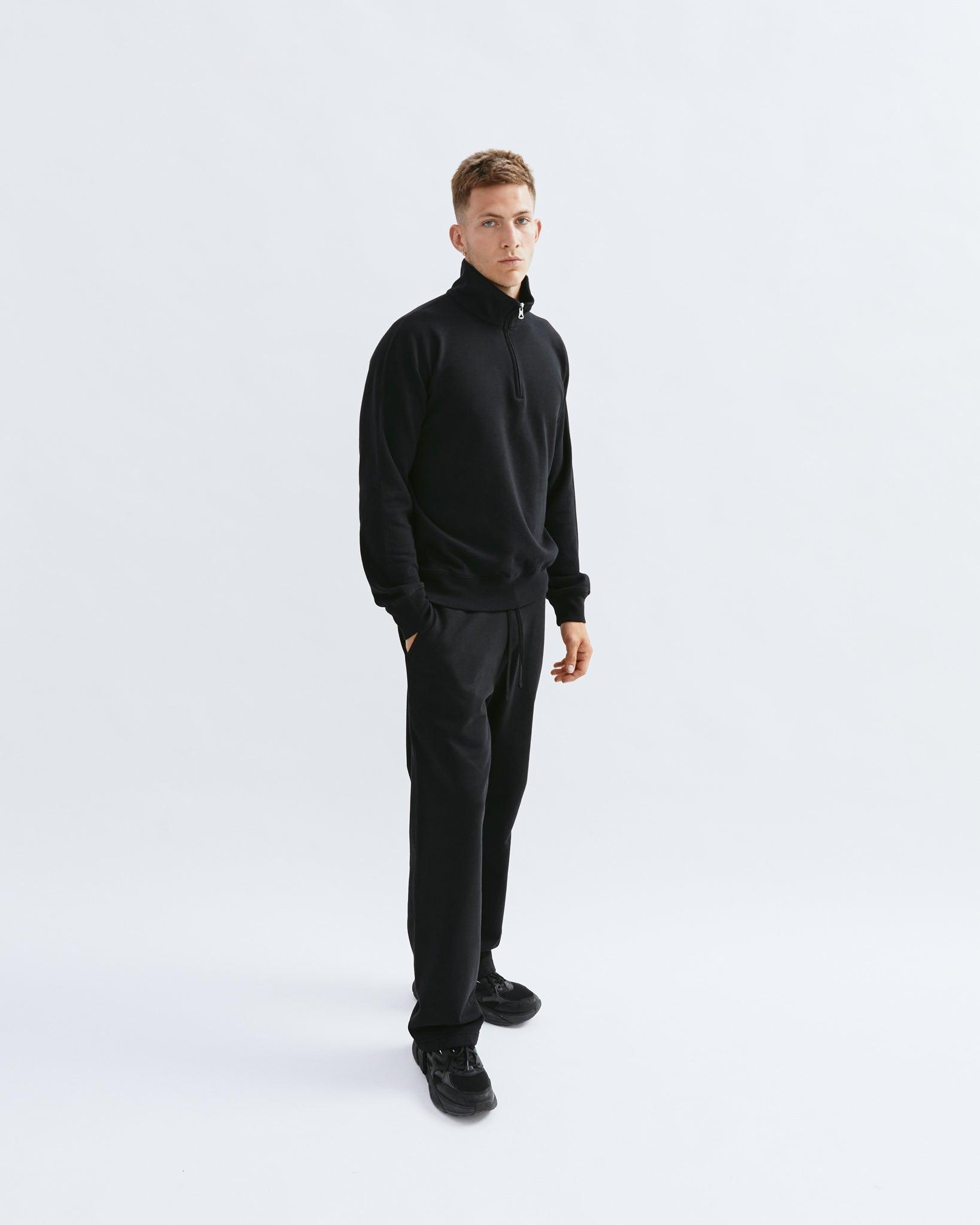 Lightweight Terry Quarter Zip - Vault Male Product Image