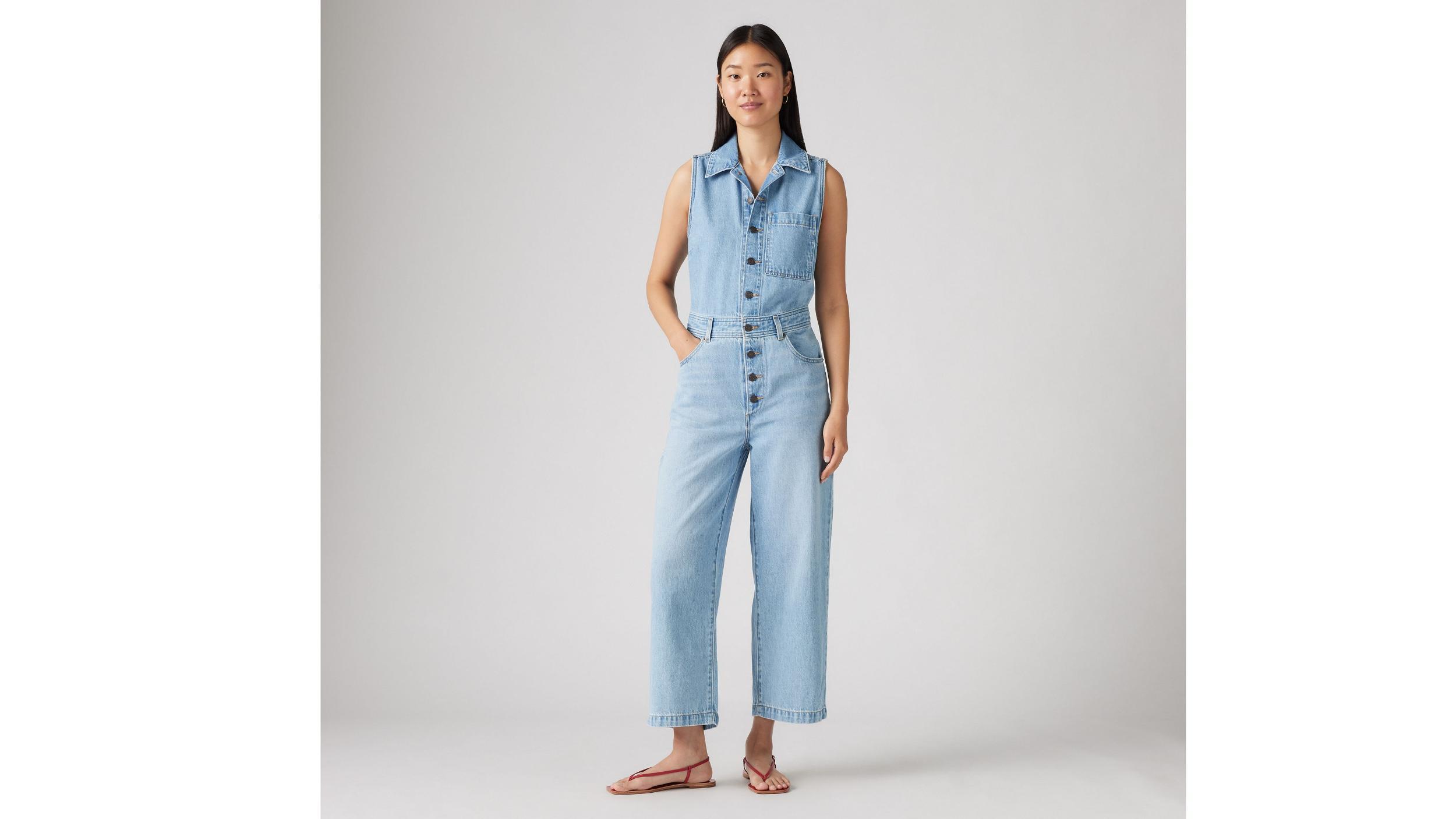 Lightweight Sleeveless Jumpsuit Product Image