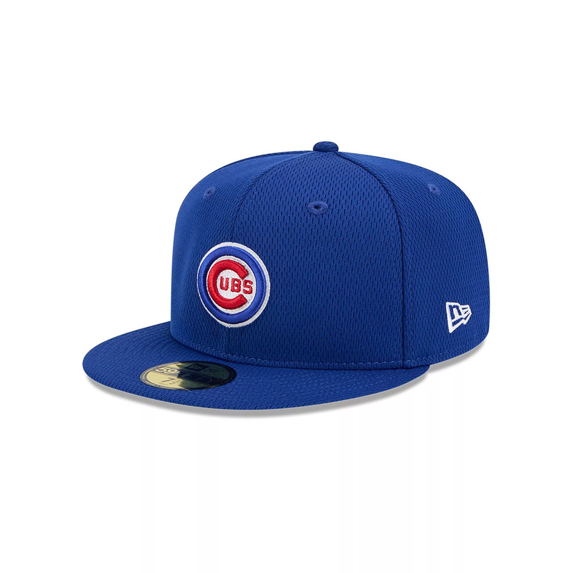 Men's New Era Royal Chicago Cubs 2025 MLB Clubhouse 59FIFTY Fitted Hat, Size: 7 1/8, Blue Product Image