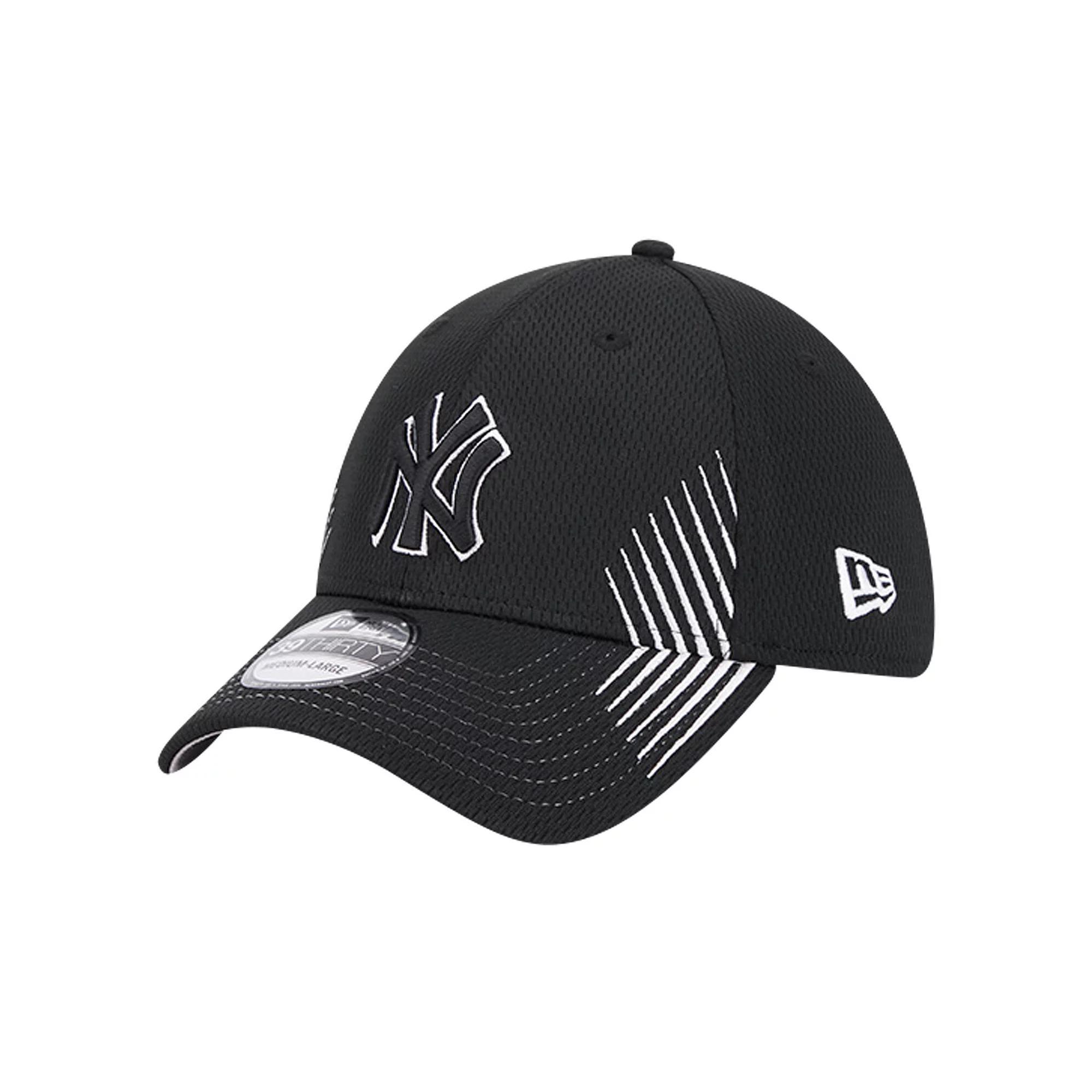 Mens New Era New York Yankees Active Dash Mark 39THIRTY Flex Hat Product Image