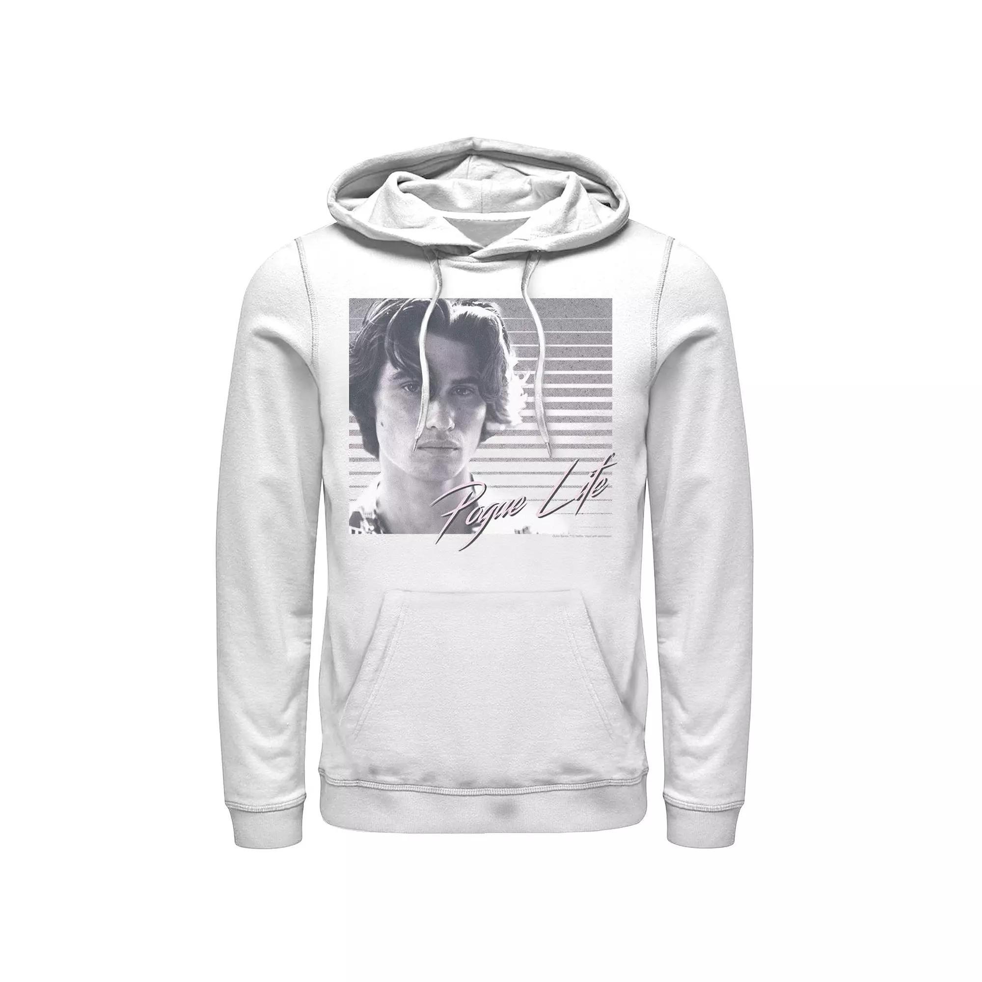Men's Outer Banks John B Pogue Life Hoodie, Boy's, Size: Medium, White Product Image