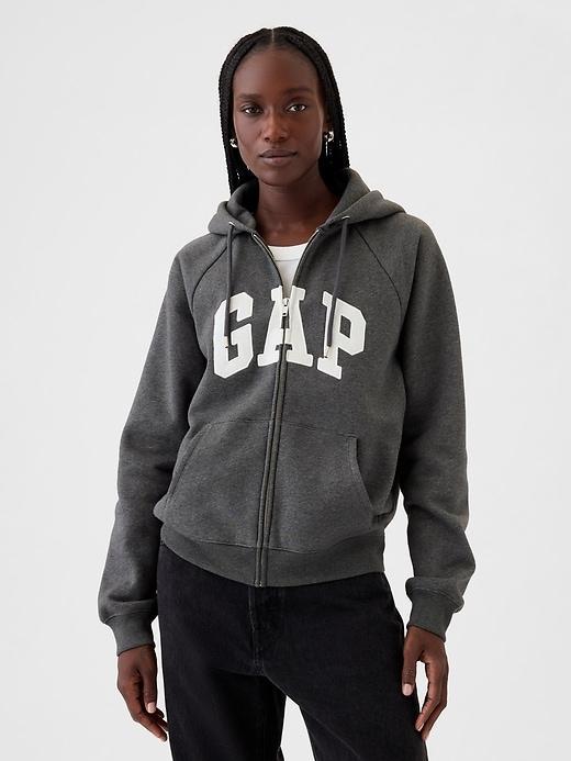 VintageSoft Zip Hoodie Product Image