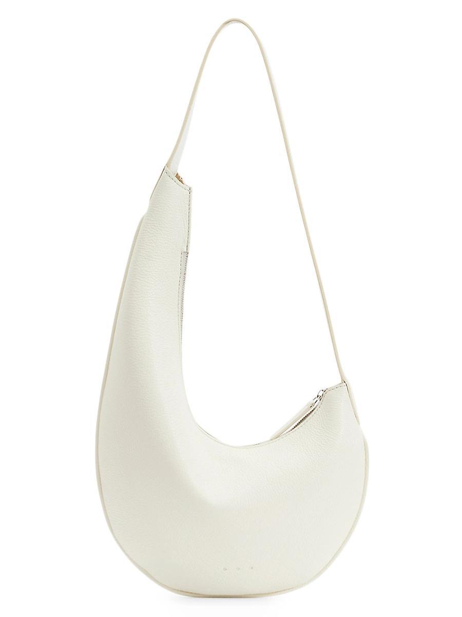 Womens Mini Lune Smooth Leather Hobo Bag Product Image
