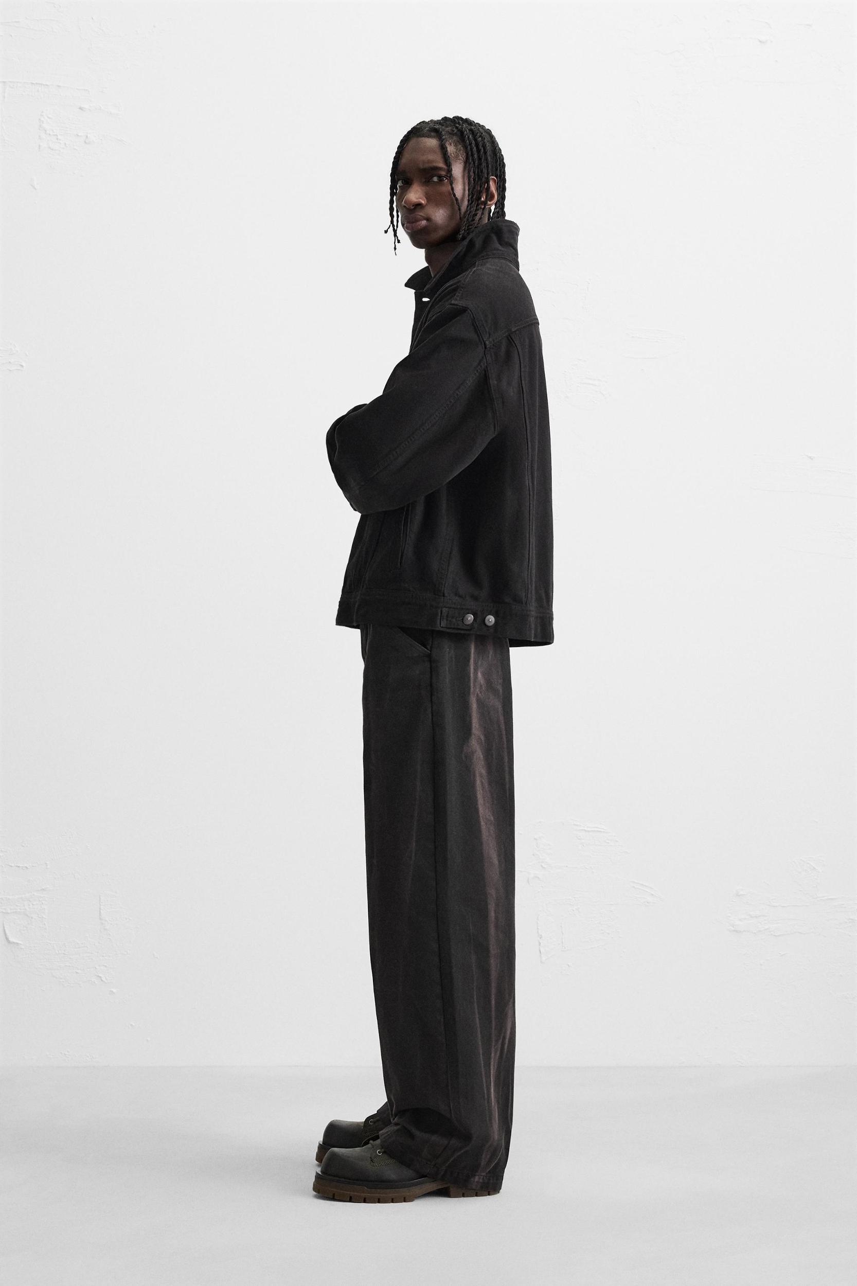RELAXED FIT OVERDYED PANTS Product Image
