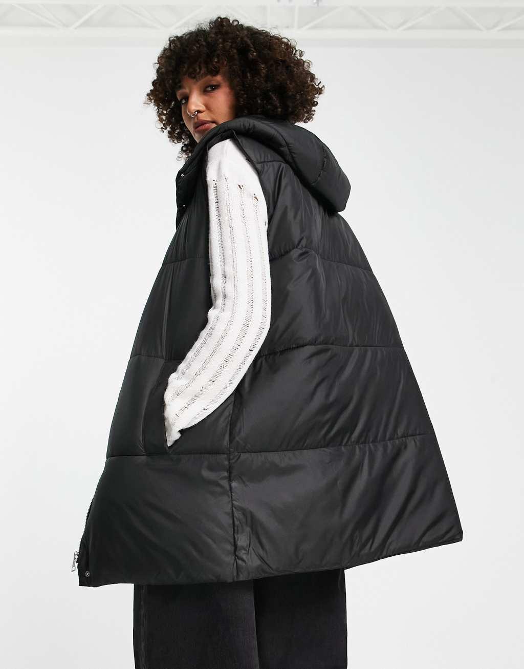 Only longline hooded vest Product Image