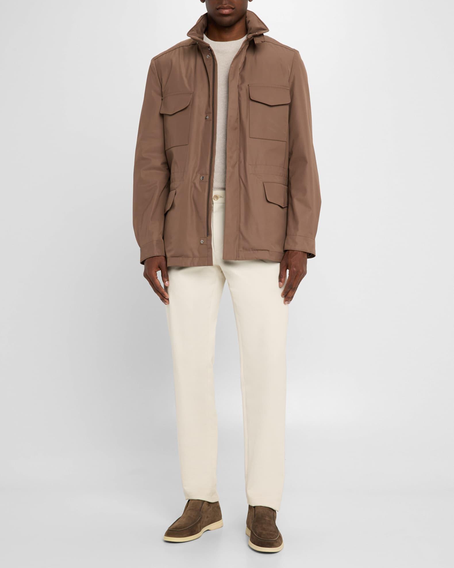 Men's Traveler Field Jacket with Stowaway Hood Product Image