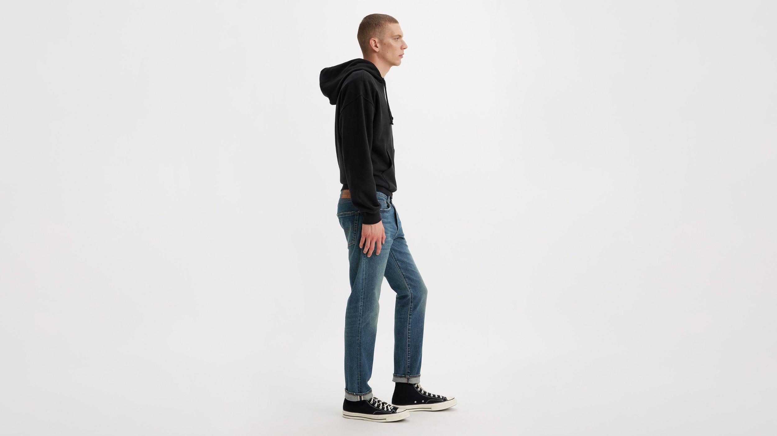 502™ Taper Fit Selvedge Men's Jeans Product Image