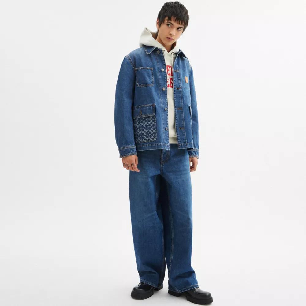 Baggy Jeans In Organic Cotton Product Image