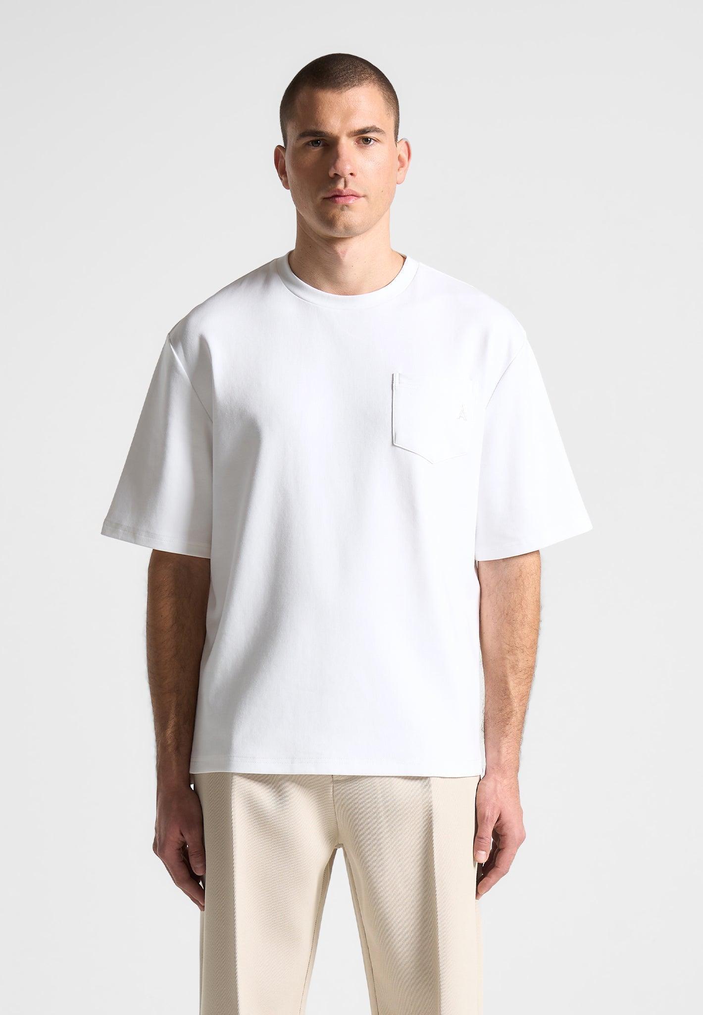 Relaxed Fit Éternel T-Shirt - White Male Product Image