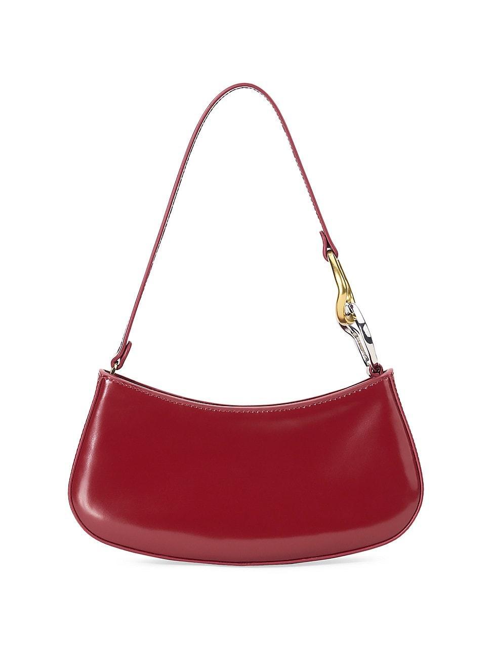Staud Ollie Leather Shoulder Bag Product Image