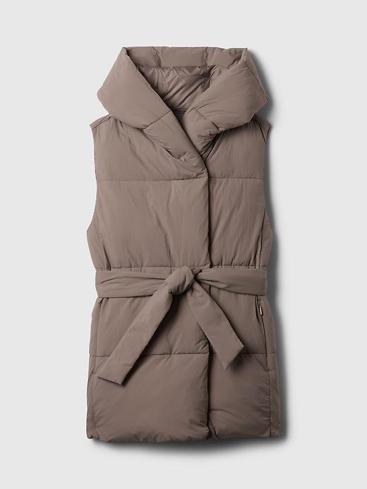Duvet Wrap Puffer Vest Product Image