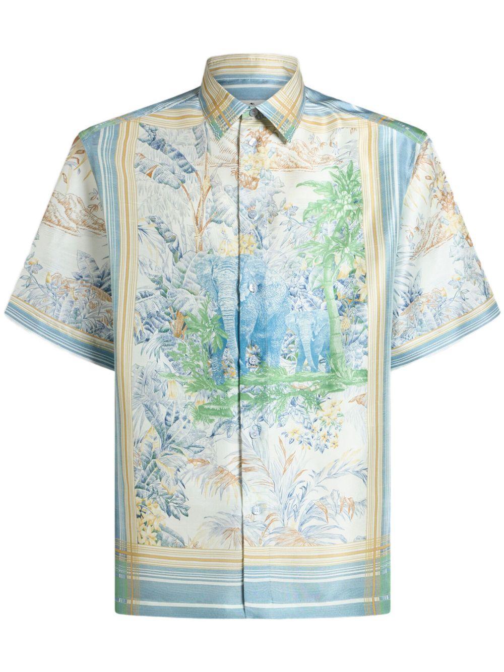 graphic-print shirt  Product Image