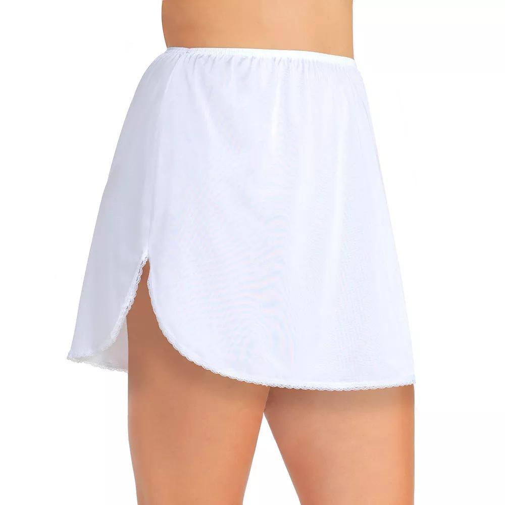 Vanity Fair Lingerie® Satin Glance™ Slit Pettislip - 20-in. - 11760, Women's, Size: XXLARGE 20, White Product Image