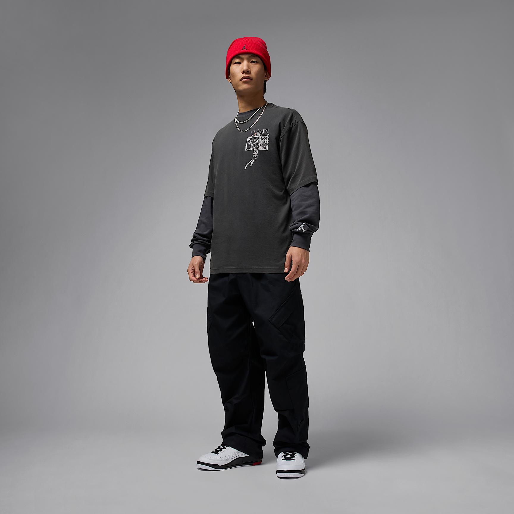 Jordan Brooklyn Men's Oversized Graphic T-Shirt Product Image