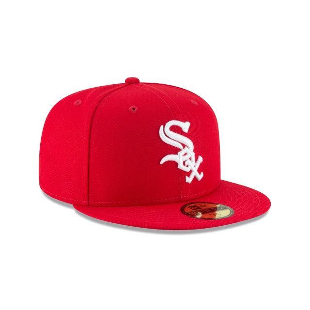 Atlanta Braves Black and White Basic 59FIFTY Fitted Hat Male Product Image
