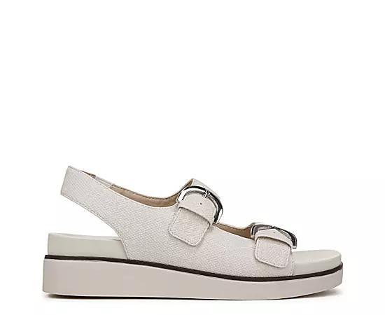 LifeStride Goodie Women's Slingback Platform Sandals, Size: 9.5 Wide, Ivory Product Image