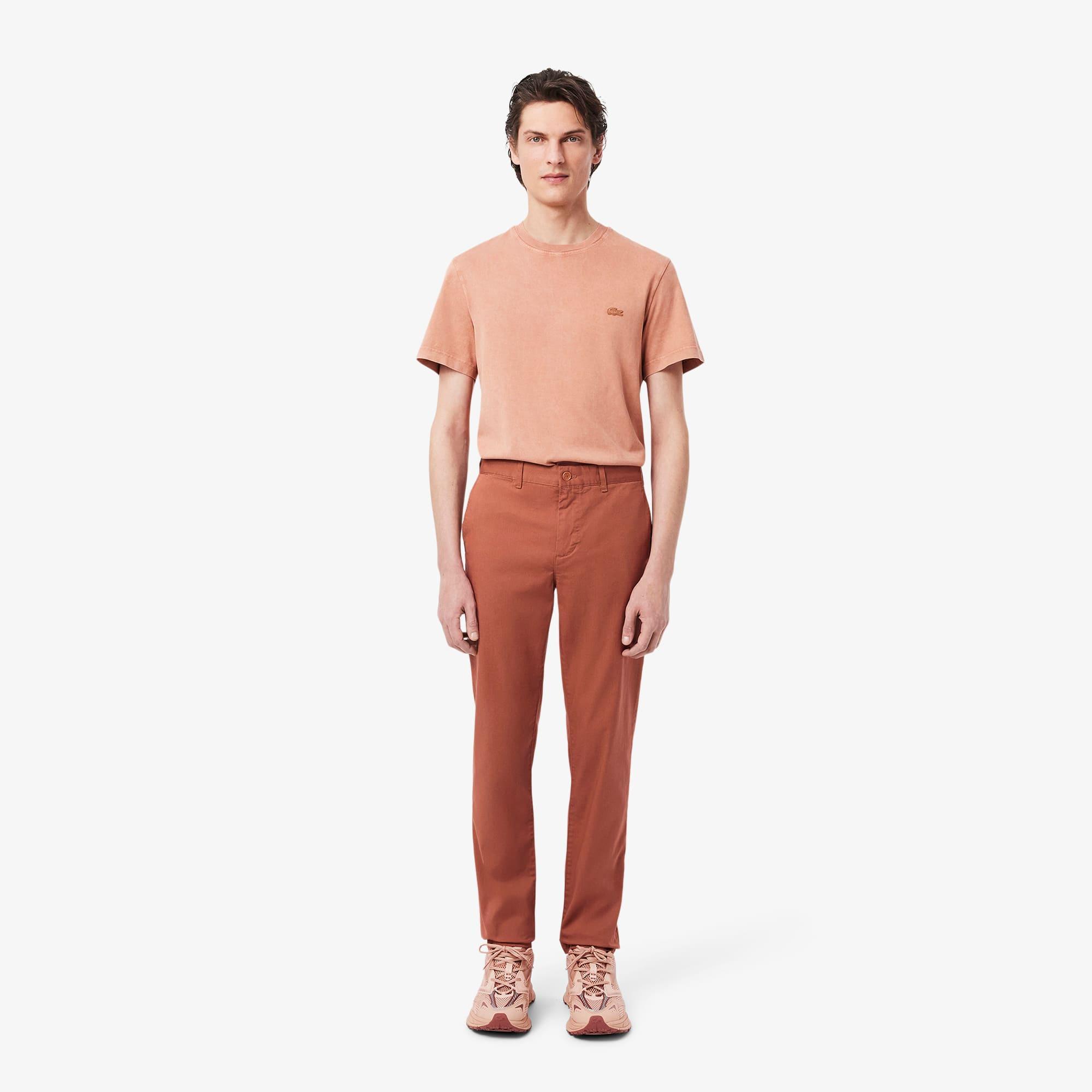Slim Fit Stretch Cotton Chino Pants Product Image