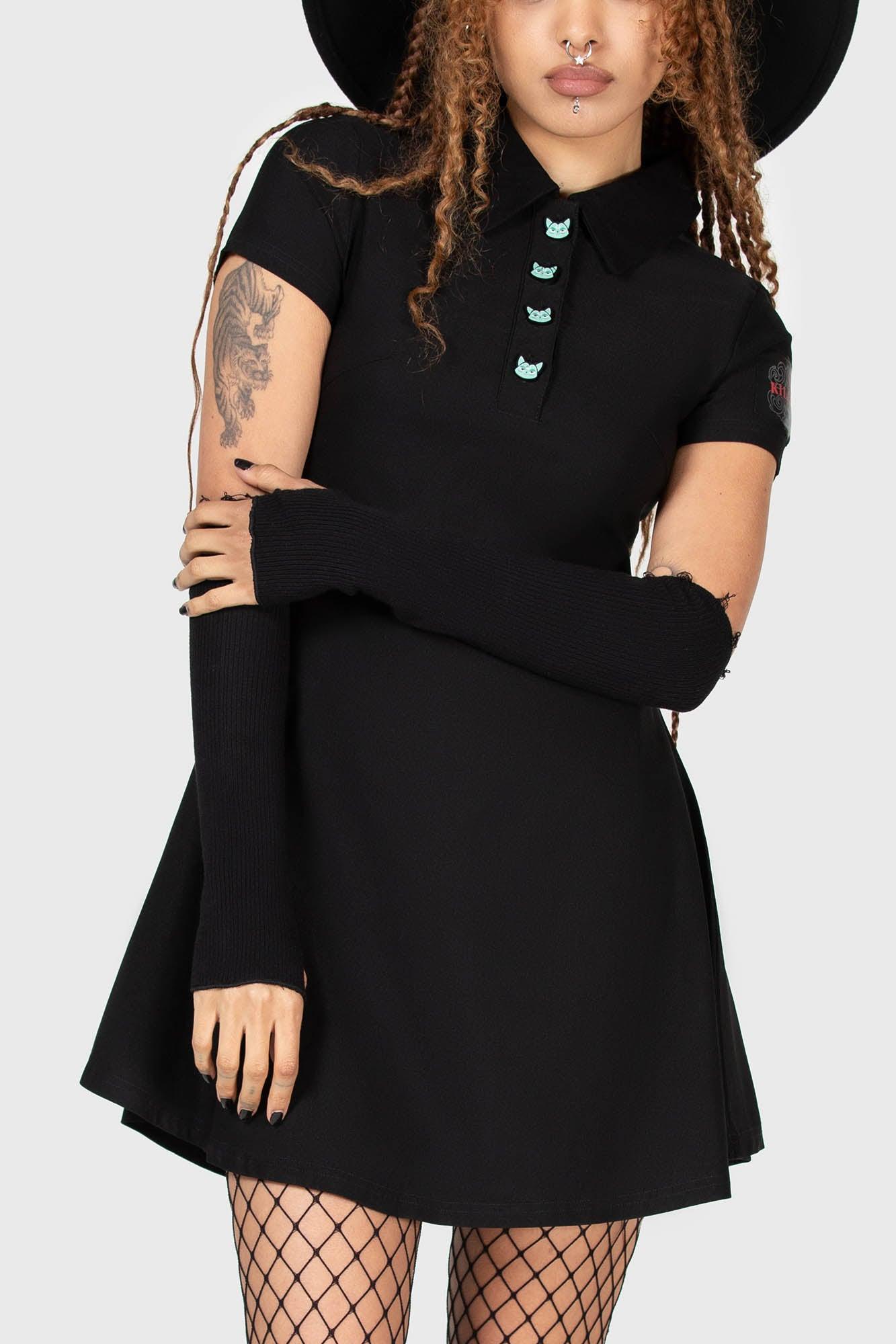 Lil Vampurr Collar Dress Female Product Image