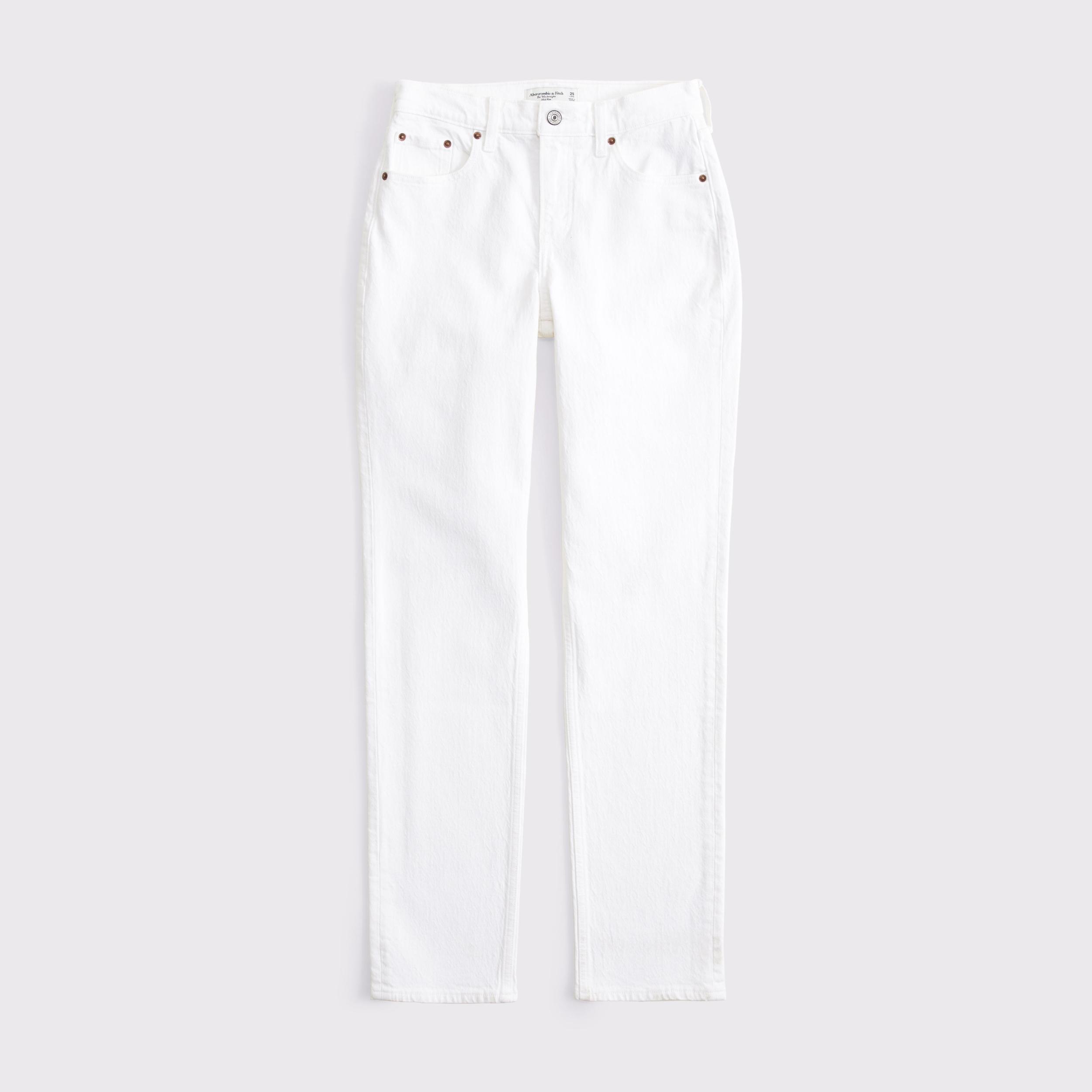 Curve Love Mid Rise 90s Straight Jean Product Image