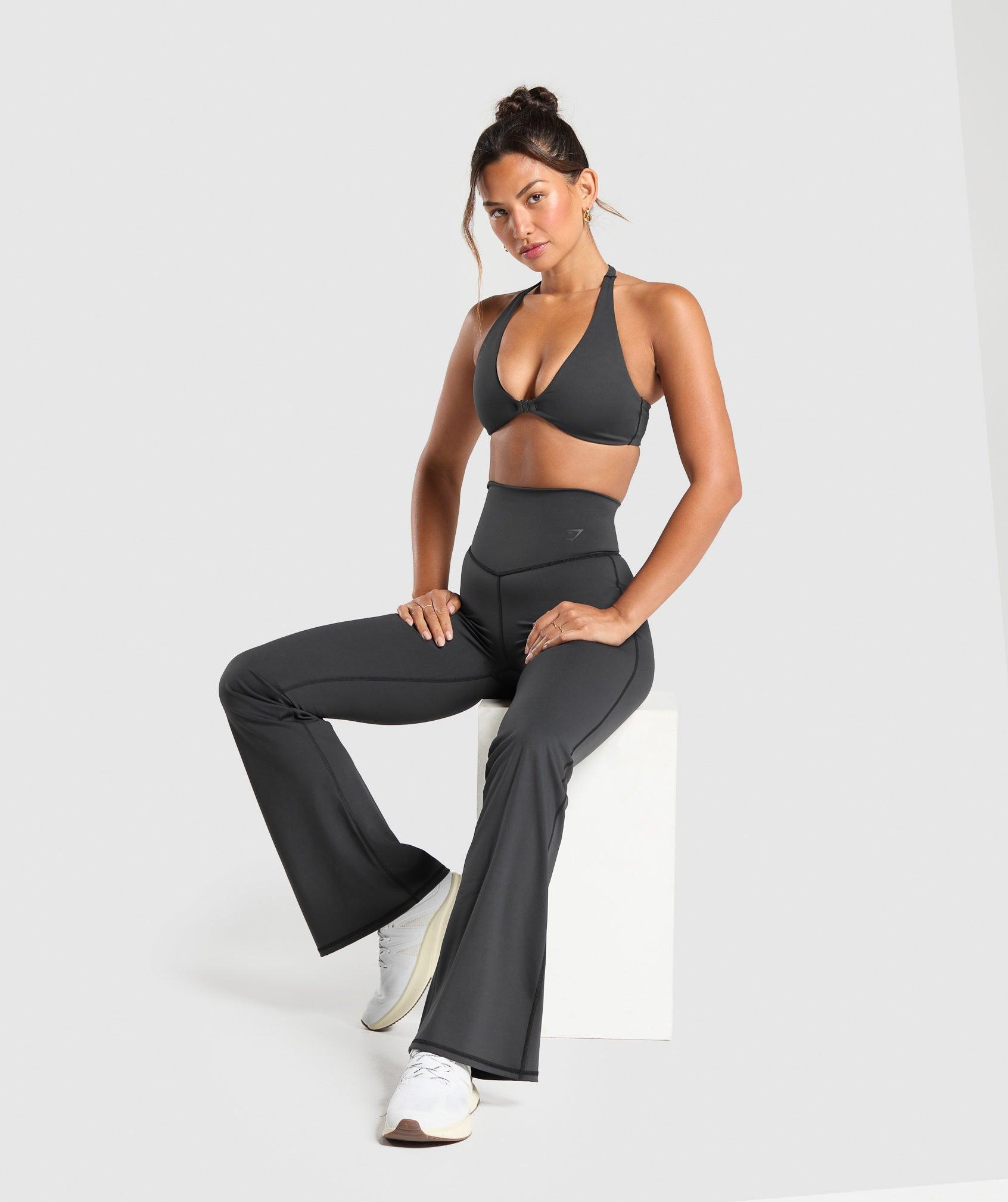 Gymshark Elevate Flared Leggings 2.0 - Black Female Product Image