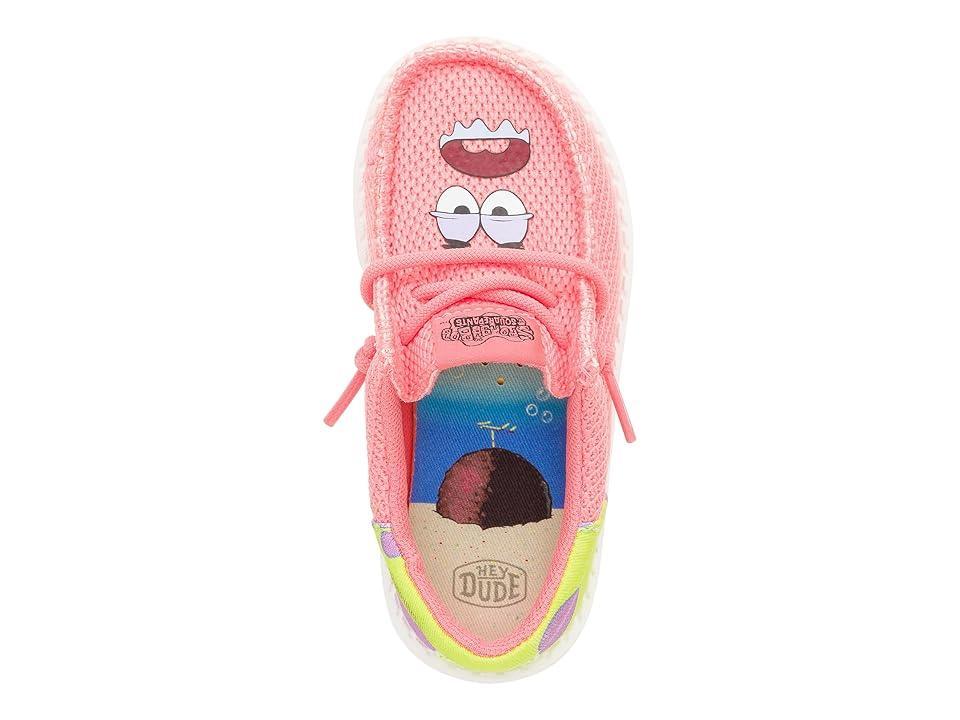 Hey Dude Kids Wally Funk Spongebob (Toddler) Green) Men's Shoes Product Image