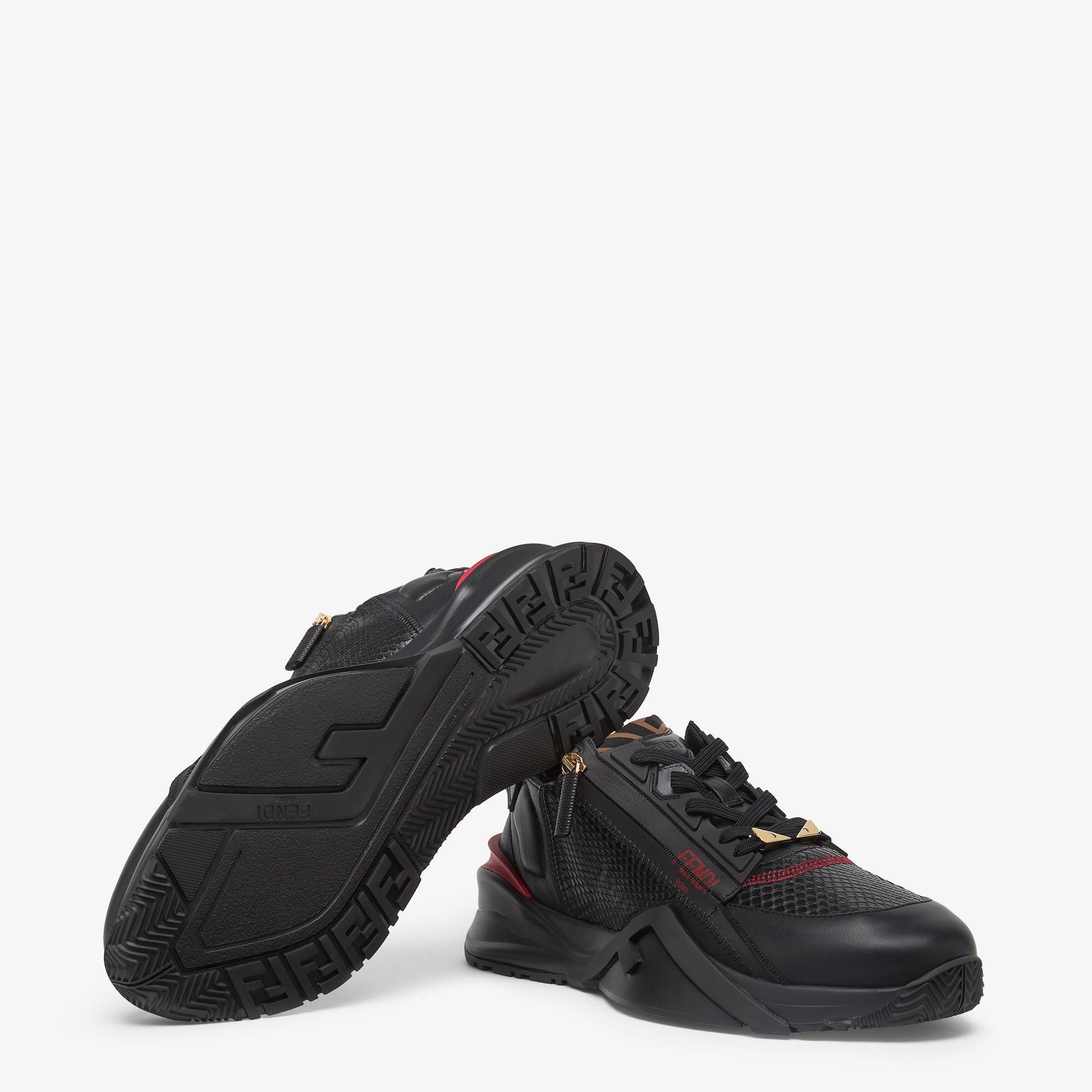 Fendi Eyes Flow SneakersLunar New Year black ayers low tops Product Image