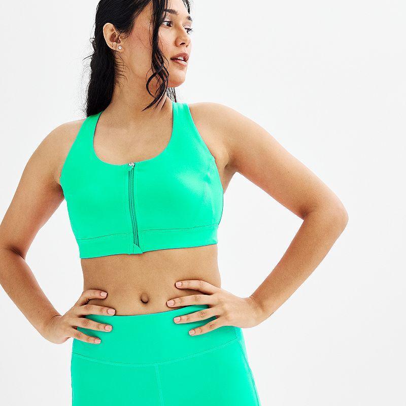 Women's Tek Gear® Ultrastretch Medium Support Sports Bra, Size: XS, Kalari Green Product Image