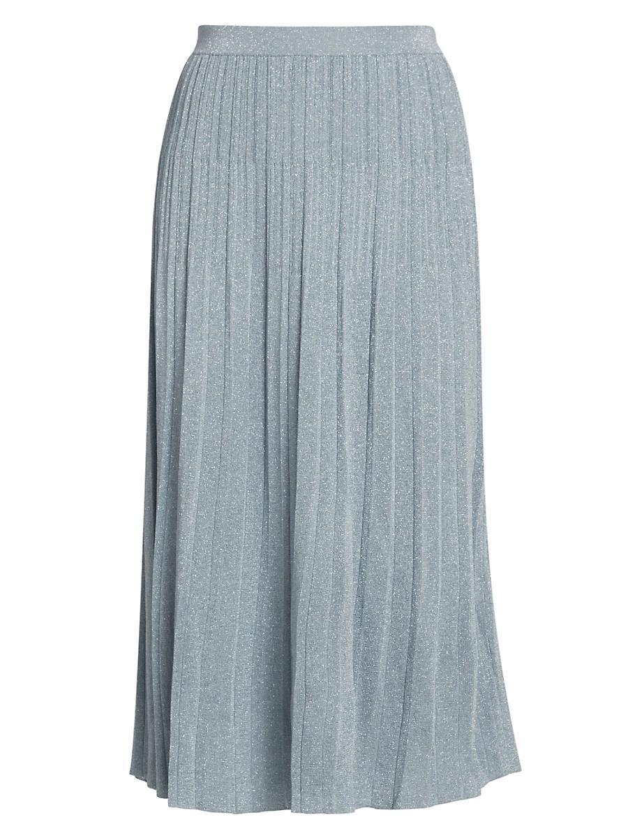 Womens Waverly Rib-Knit Midi-Skirt Product Image