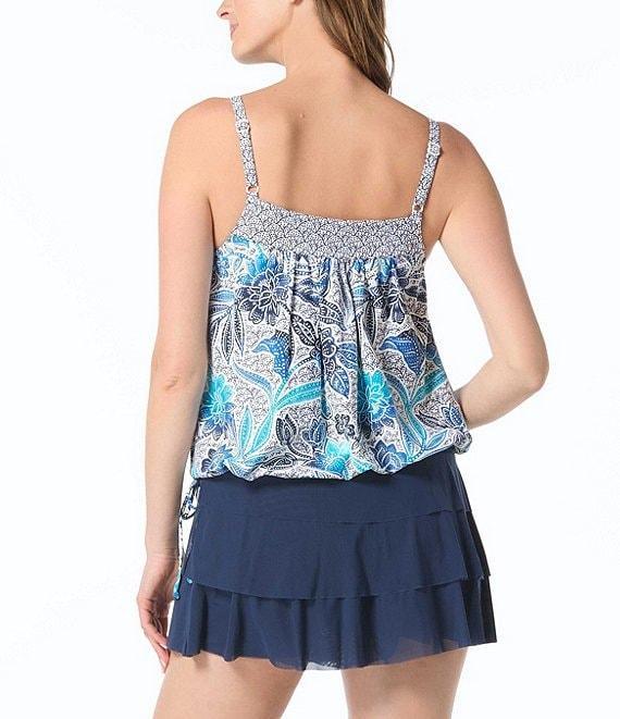 Beach House Paloma Beach Cadence Layered Ruffle Pull-On Swim Skort Product Image