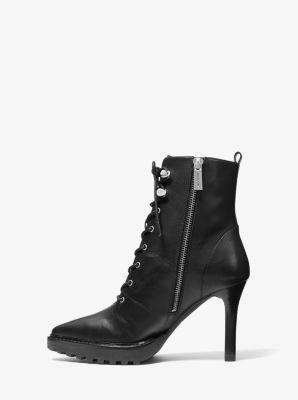 Kyle Leather Lace-Up Boot Product Image