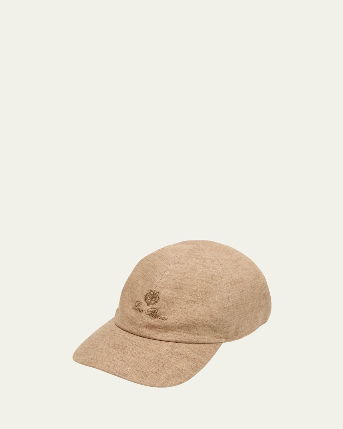 Mens Linen 6-Panel Baseball Hat Product Image