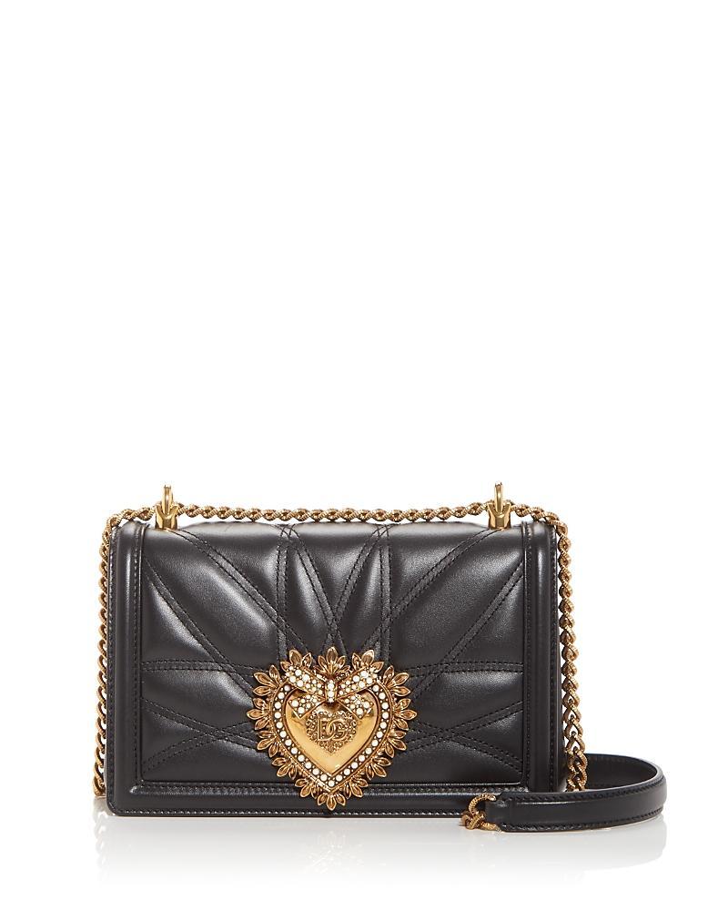 Womens Medium Devotion Quilted Leather Shoulder Bag Product Image