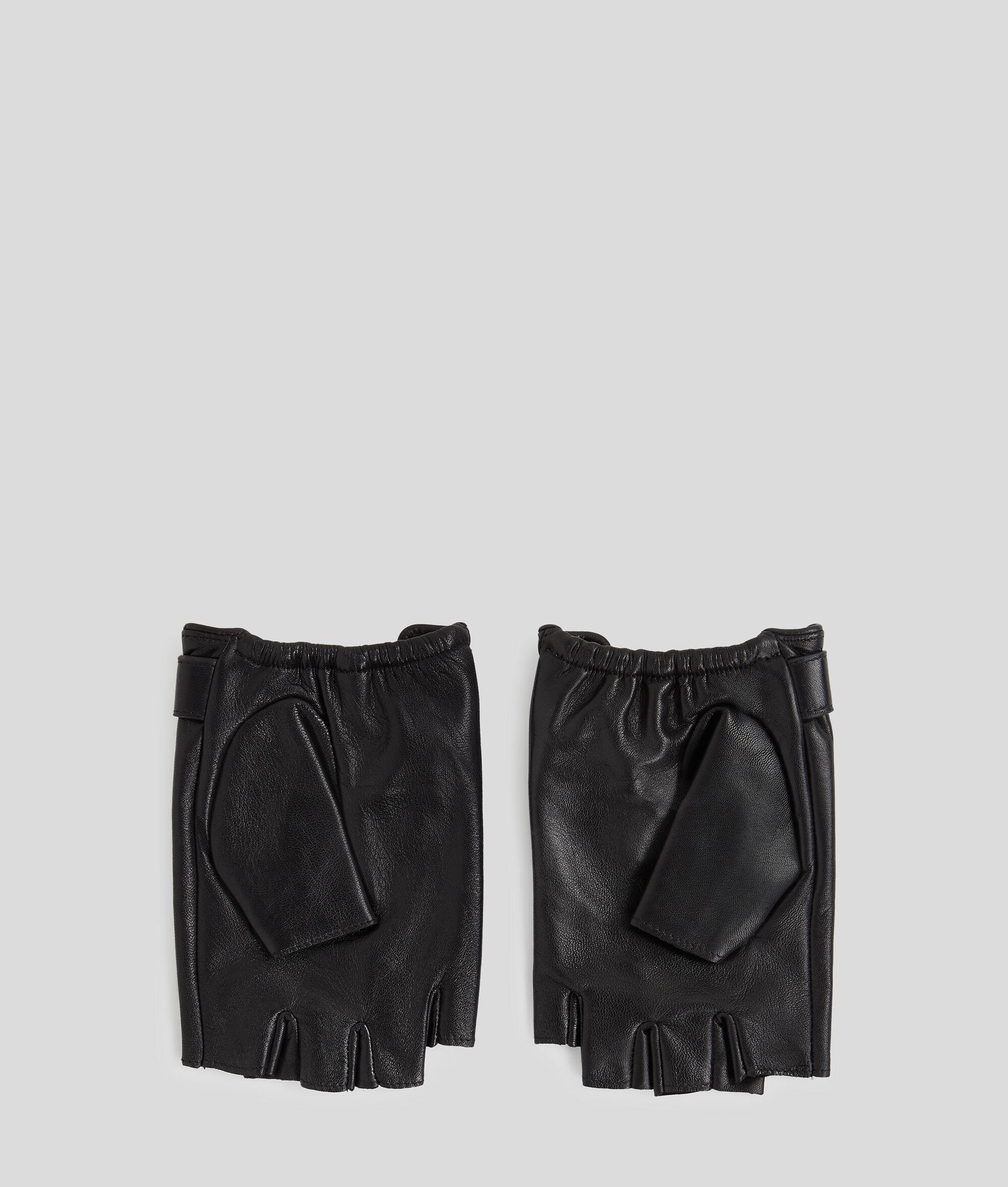 K/MONOGRAM FINGERLESS GLOVES Product Image