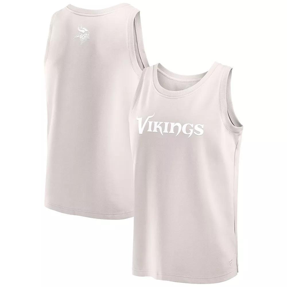 Men's Fanatics Cream Minnesota Vikings Elements Tank Top, Size: XL, Beige Product Image
