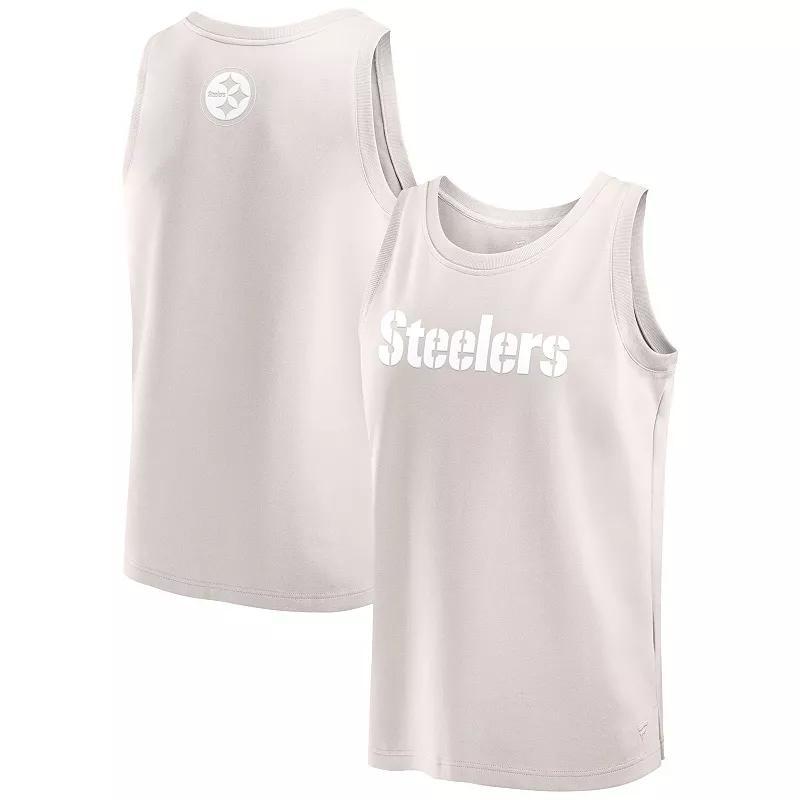 Men's Fanatics Cream Buffalo Bills Elements Tank Top, Size: 3XL, Beige Product Image