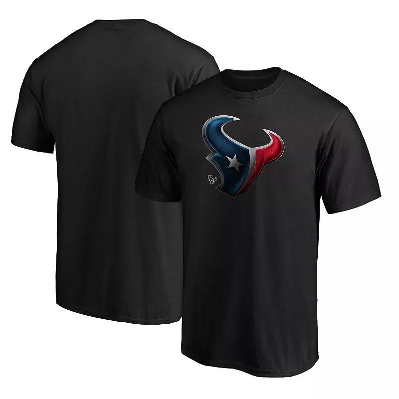 Mens Fanatics Houston Texans Midnight Mascot Team Logo T-Shirt Product Image
