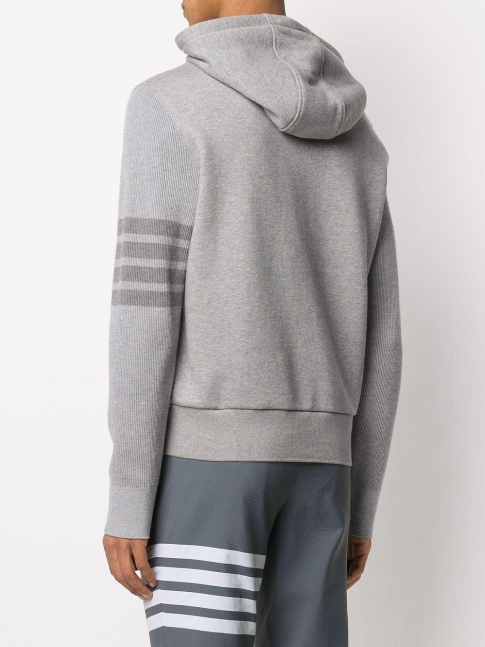 4-Bar loopback hoodie Product Image