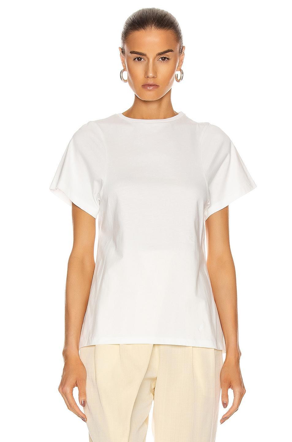 Toteme Curved Seam Tee Product Image