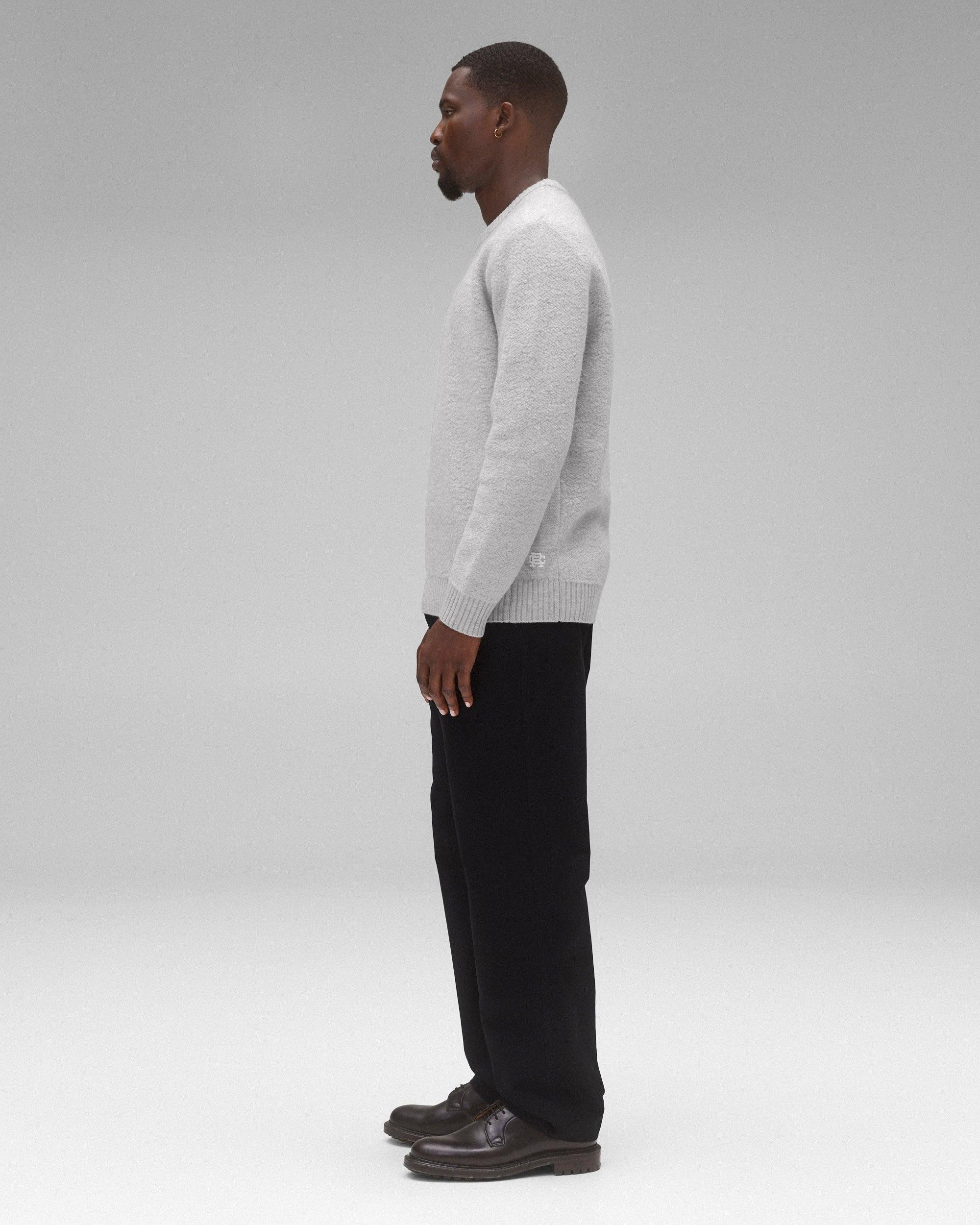 Textured Boucle Turf Crewneck Male Product Image