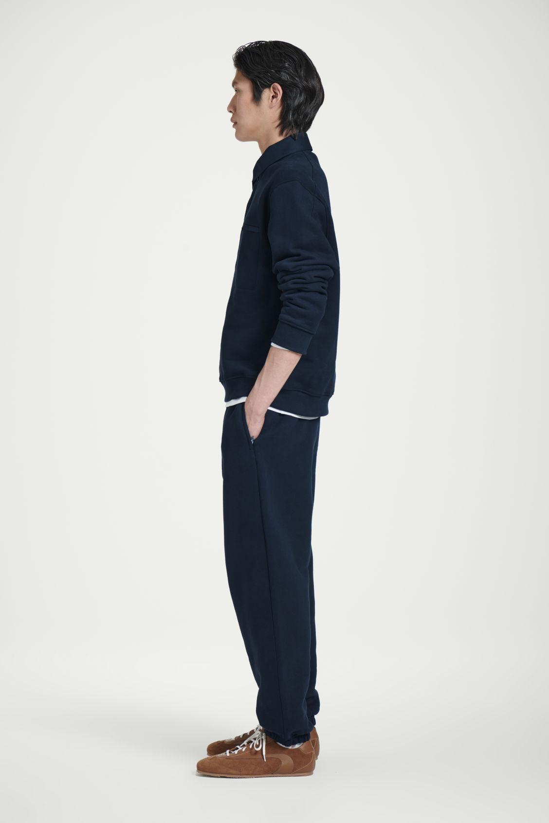 RELAXED CONTRAST-TRIM JOGGERS Product Image