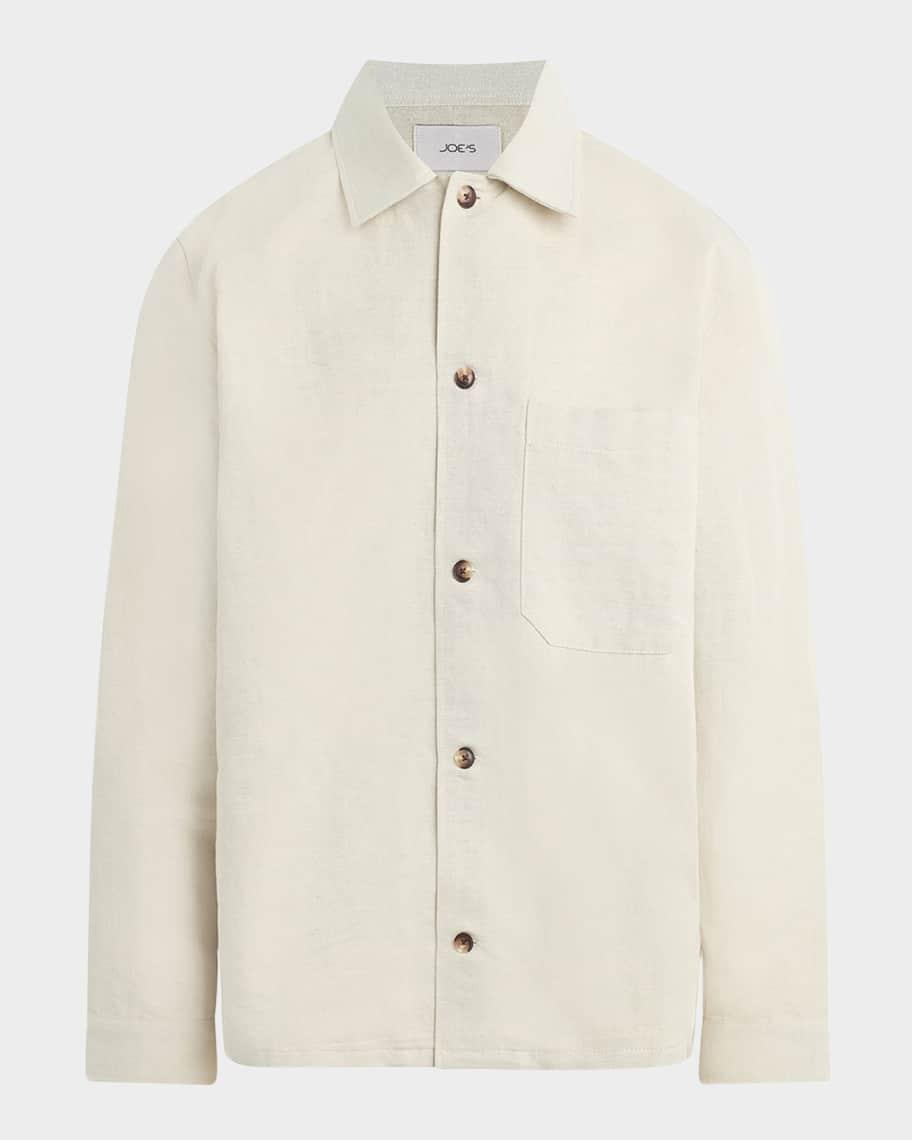 Mens Linen-Cotton Overshirt Product Image