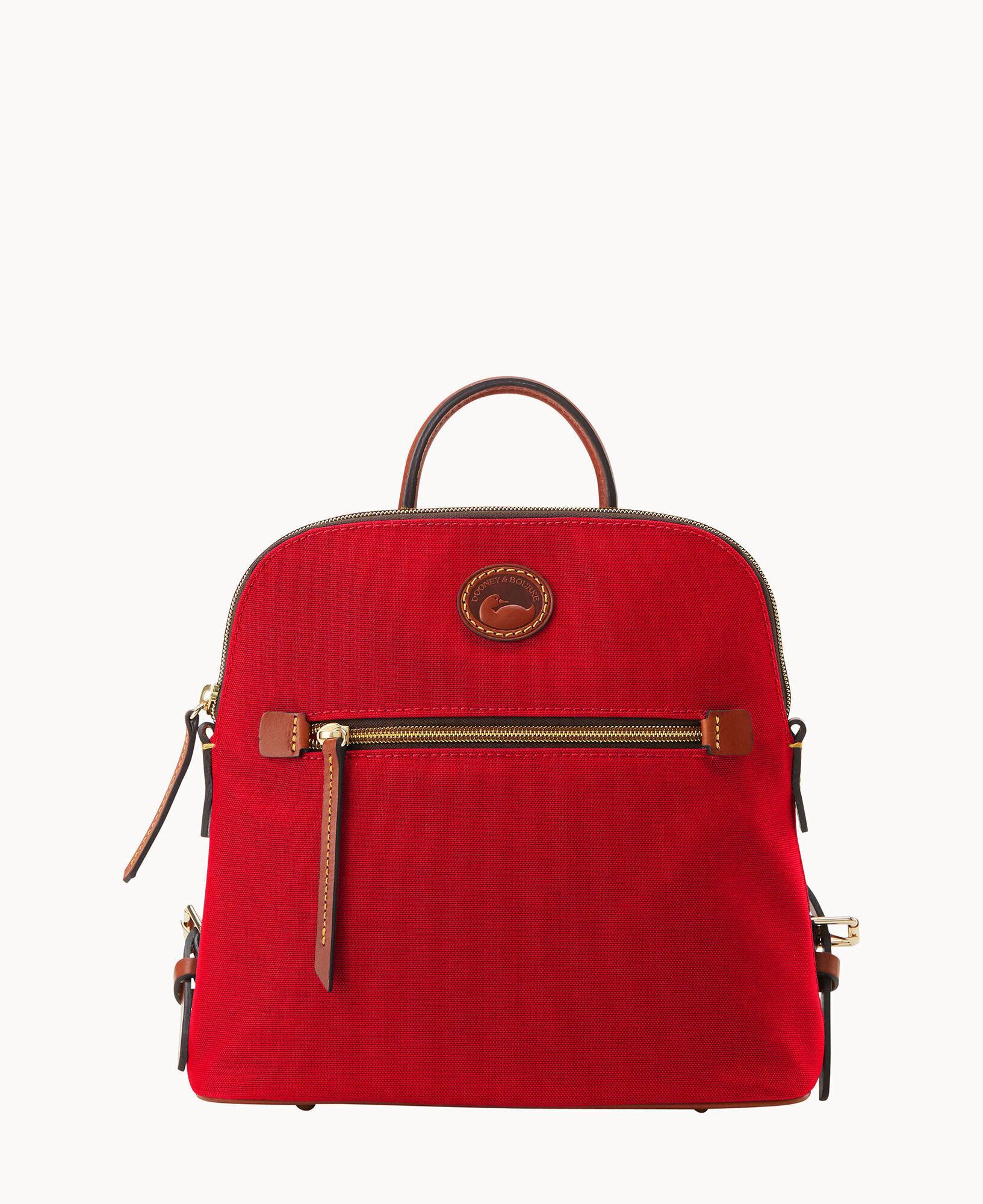 Dooney & Bourke Womens Nylon Fabric Backpack in Navy Product Image