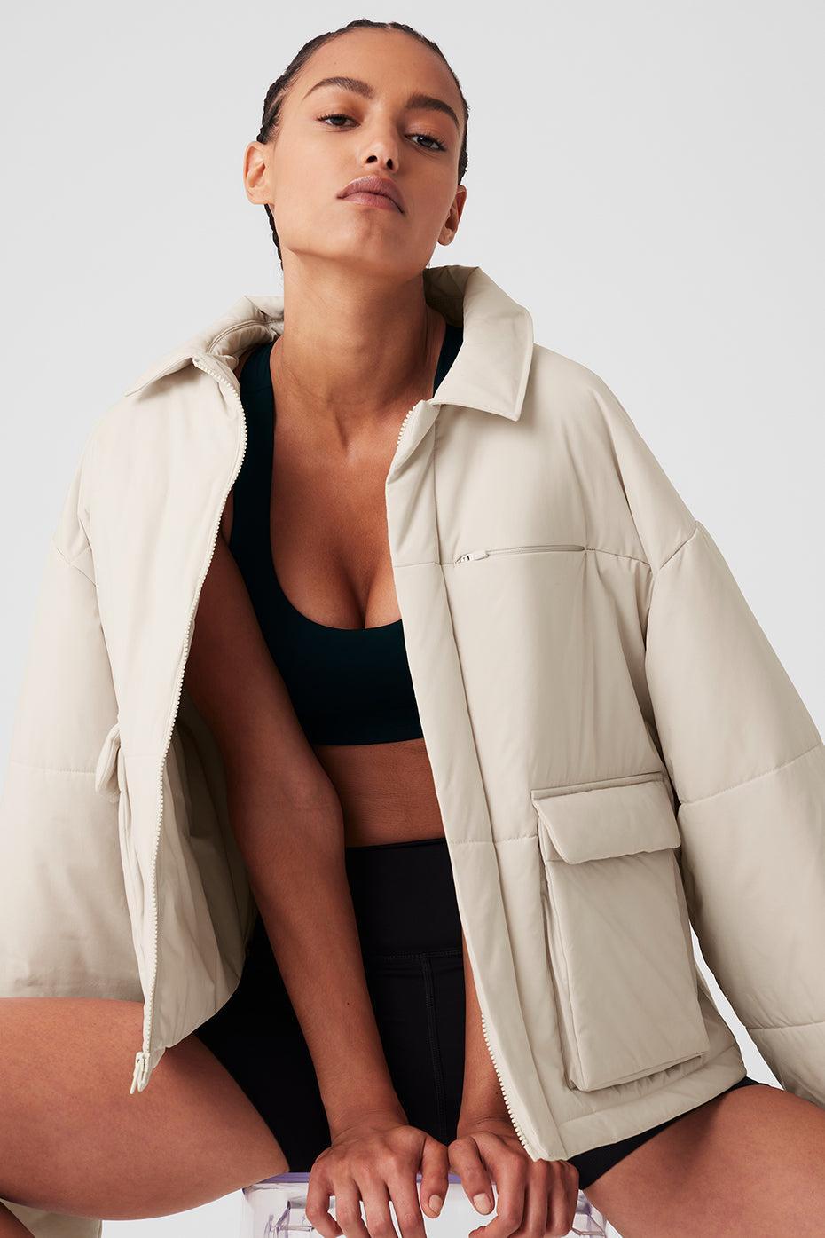 Voyage Utility Cargo Jacket - Bone Product Image